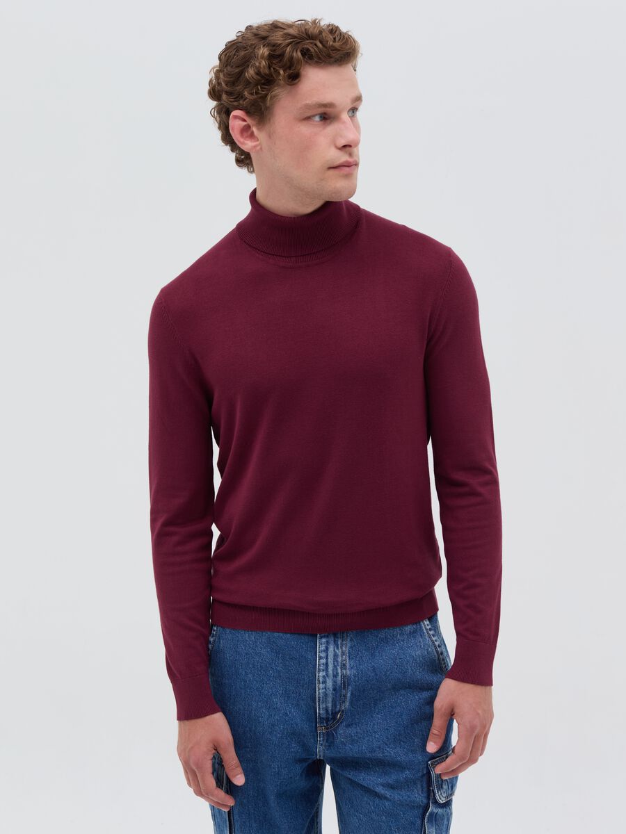 Pullover with high neck_1