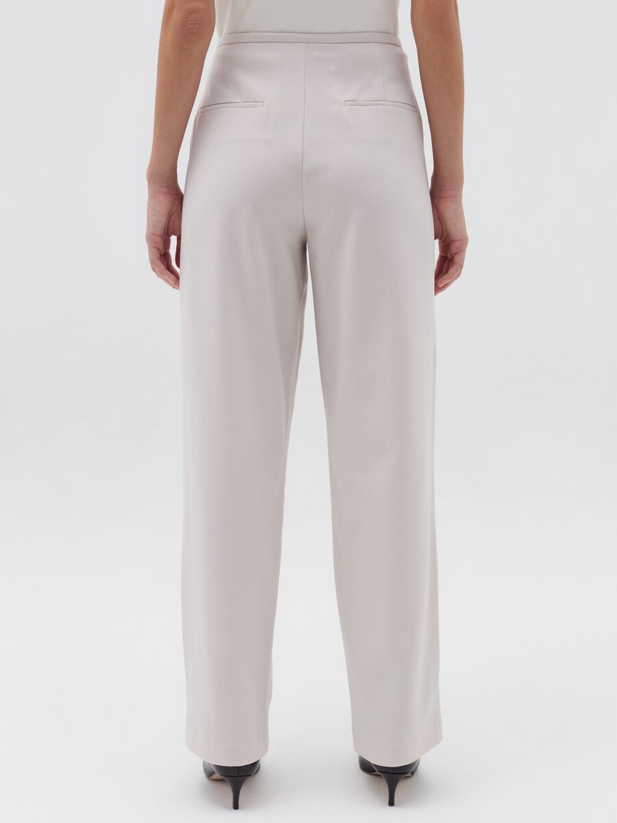 Straight-fit stretch trousers_2