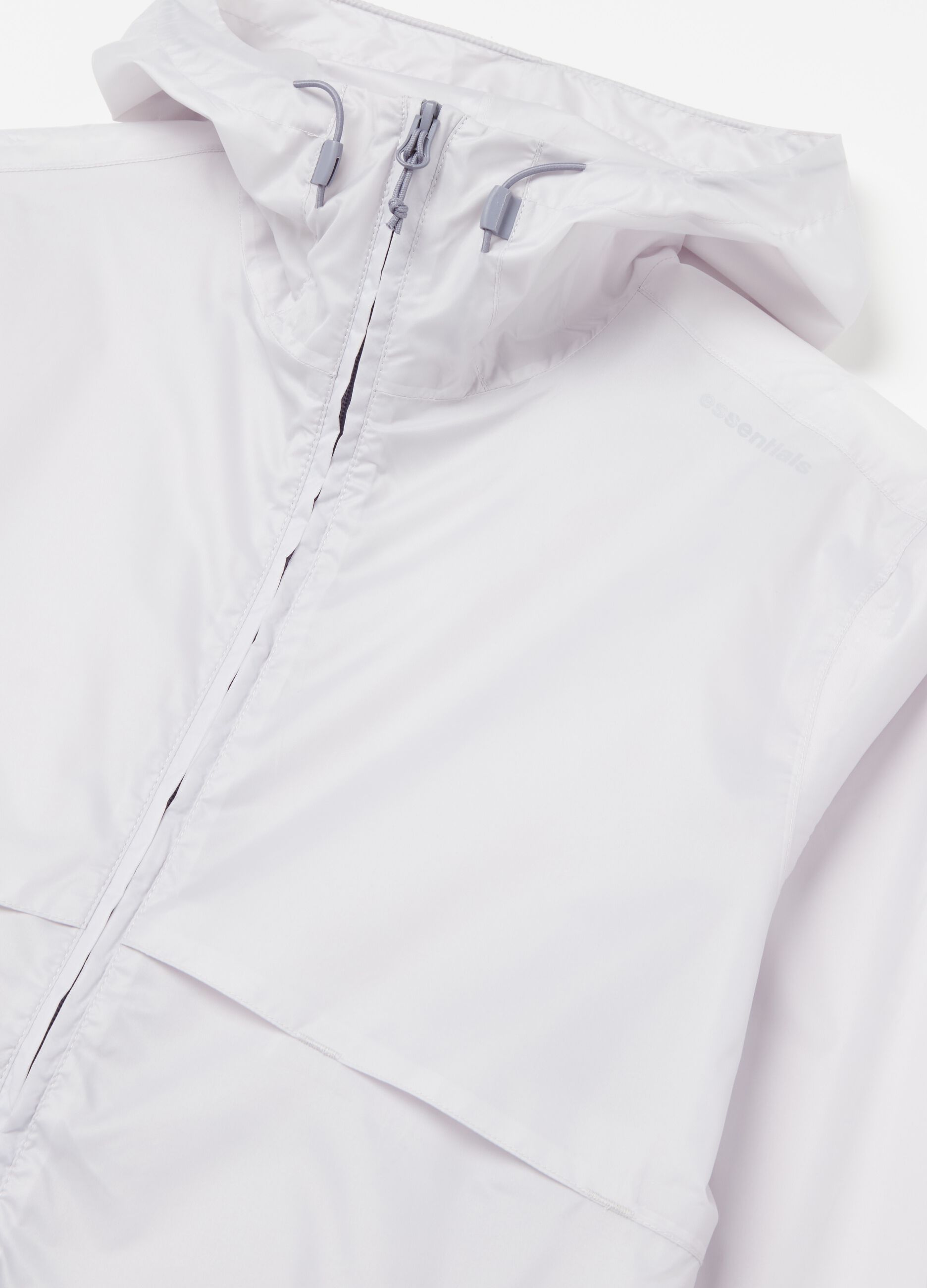 Full-zip waterproof jacket