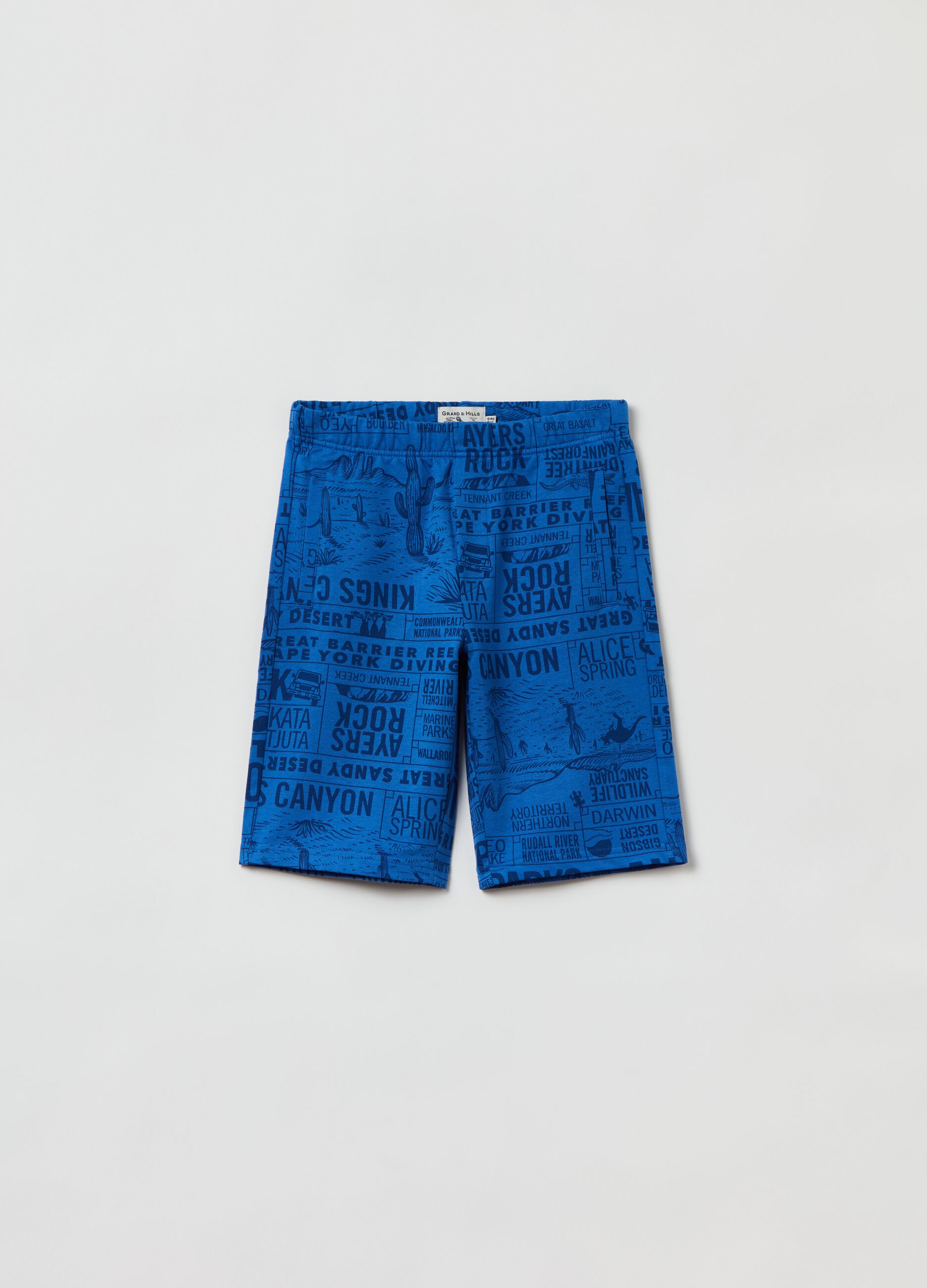 Grand&Hills cotton shorts with print