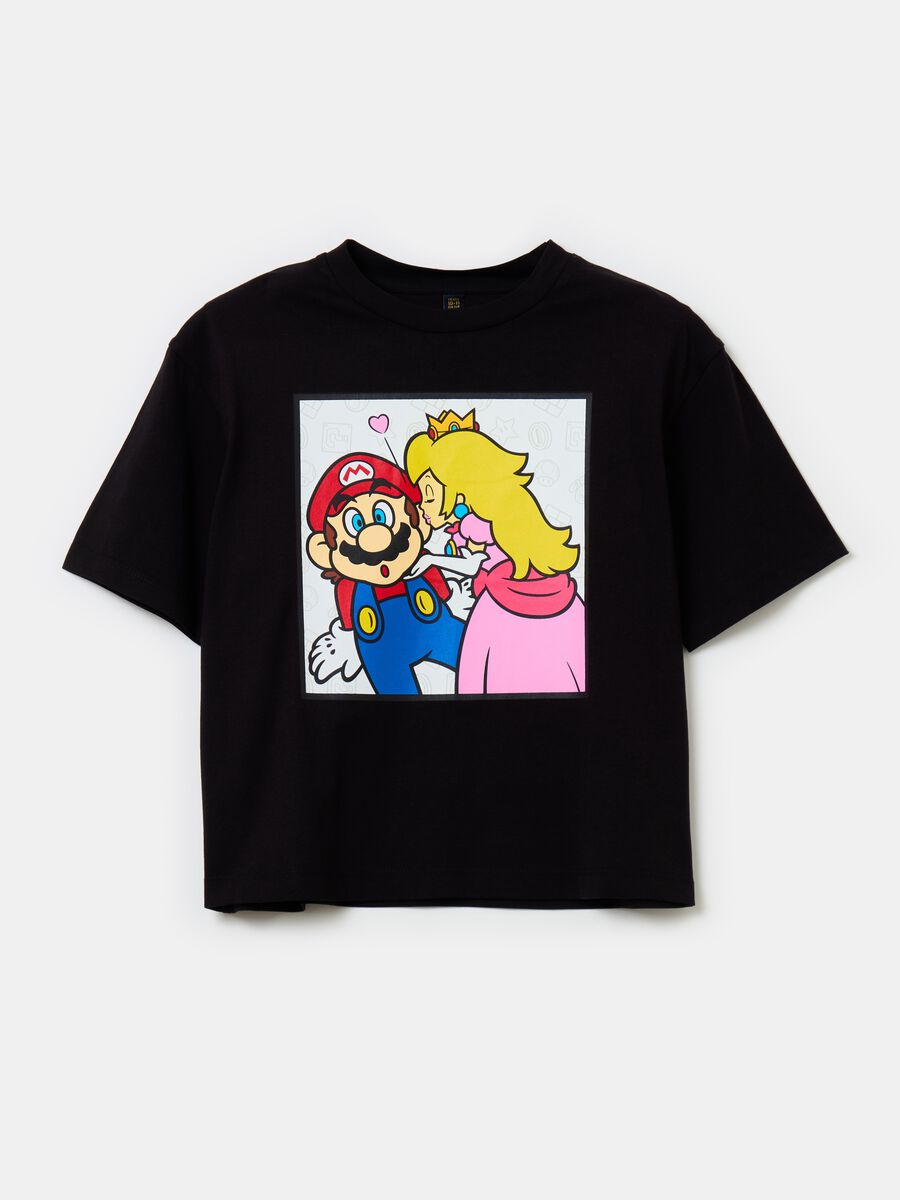 Cotton T-shirt with Super Mario™ print_0