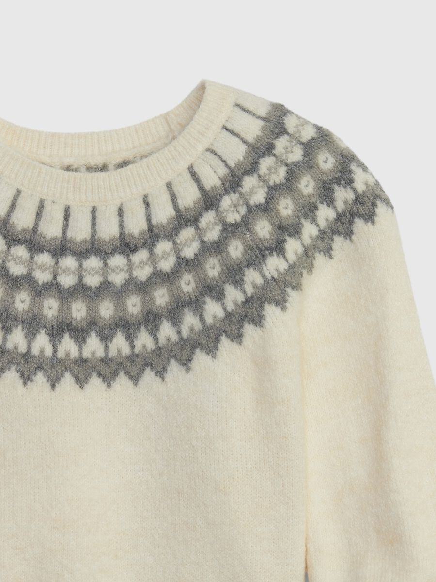 Pullover with Fair Isle design_2