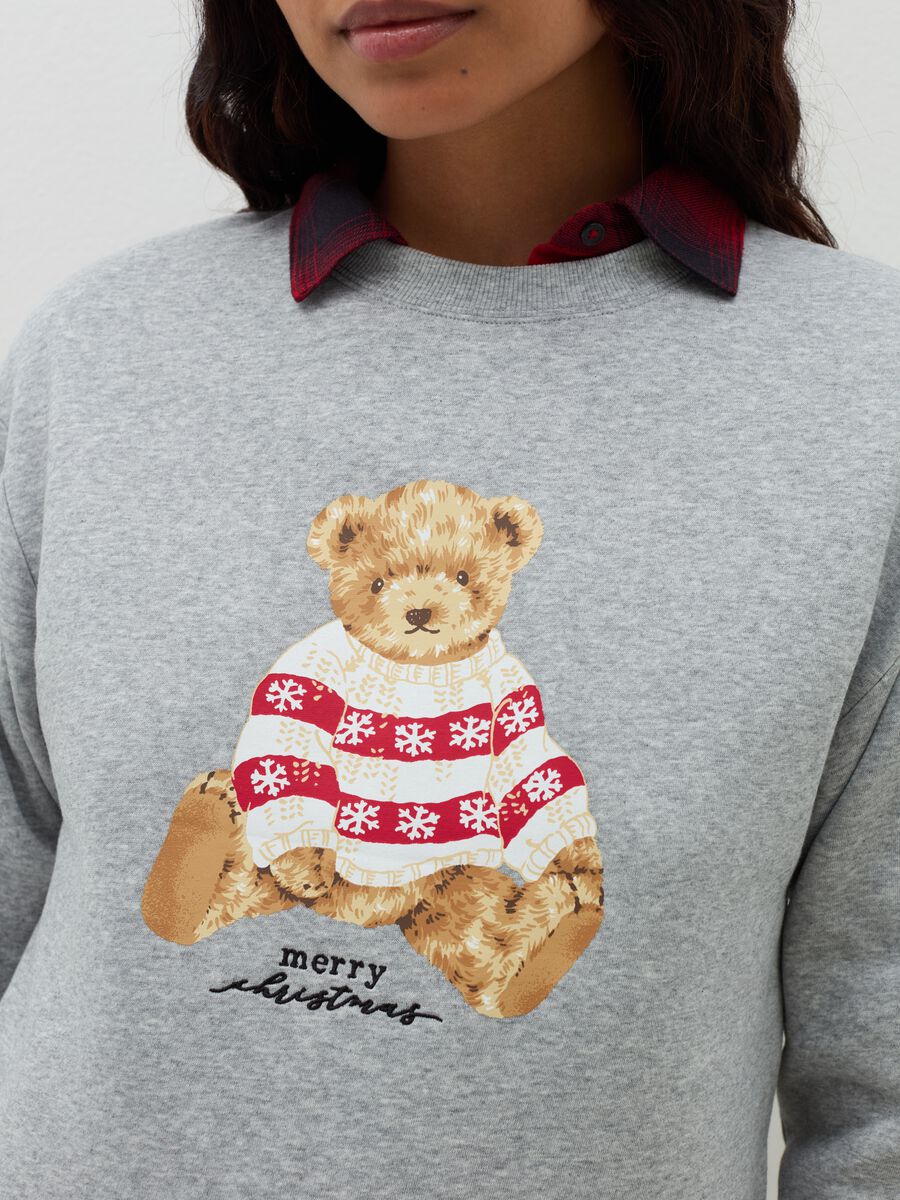 Christmas sweatshirt with round neck_3