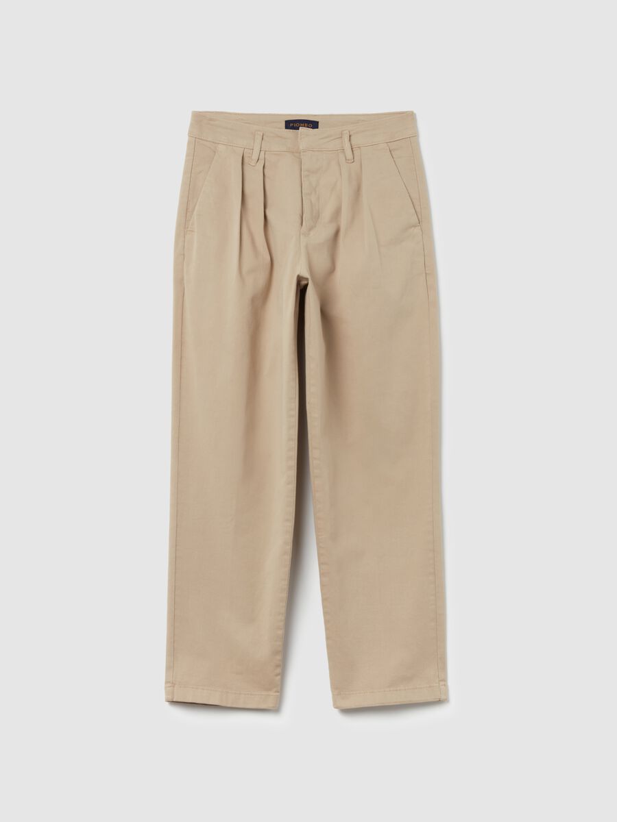 Pantalone chino con pinces_0