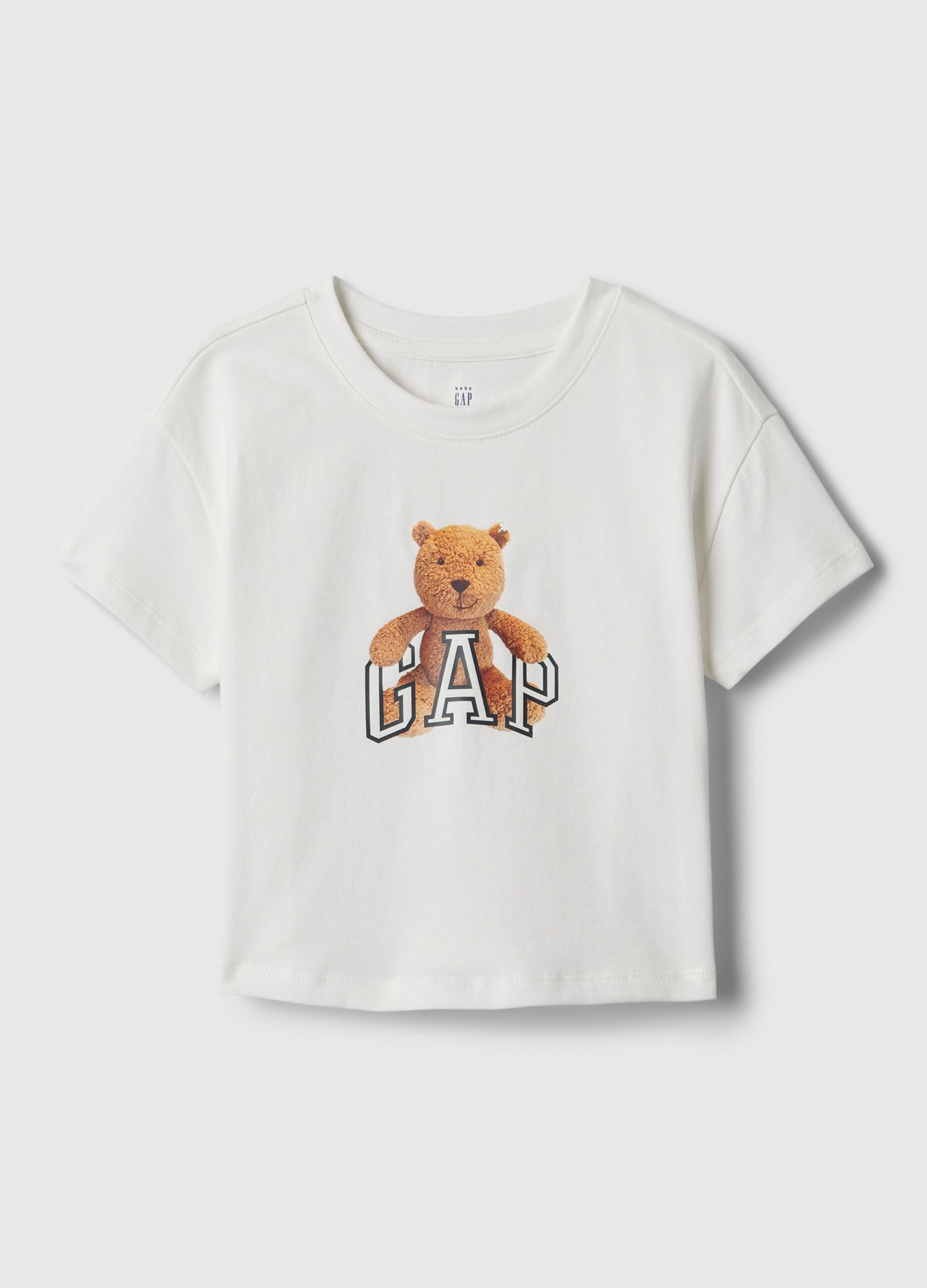 T-shirt with logo print with Brennan bear