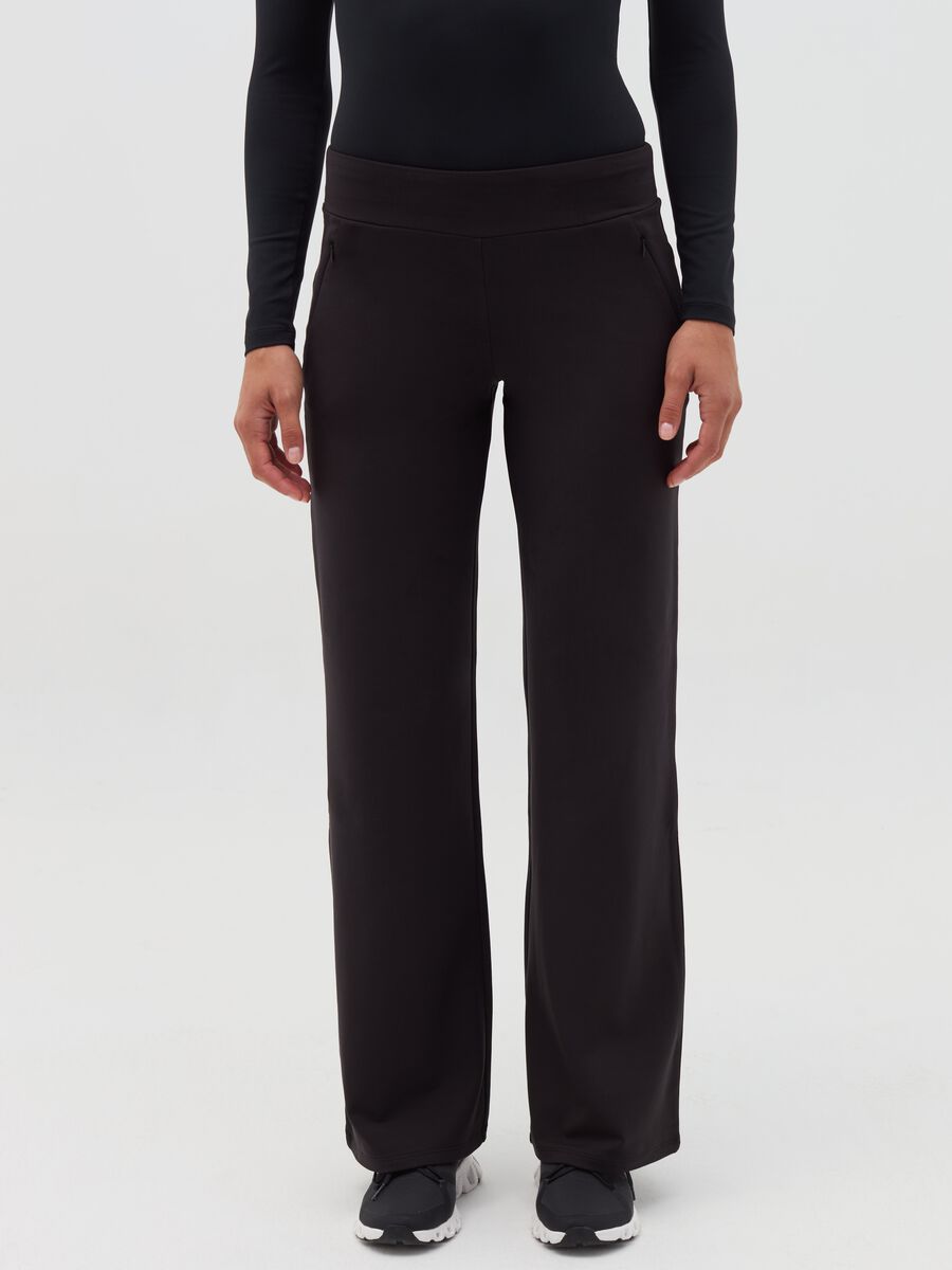 AI•KI straight-fit trousers_1