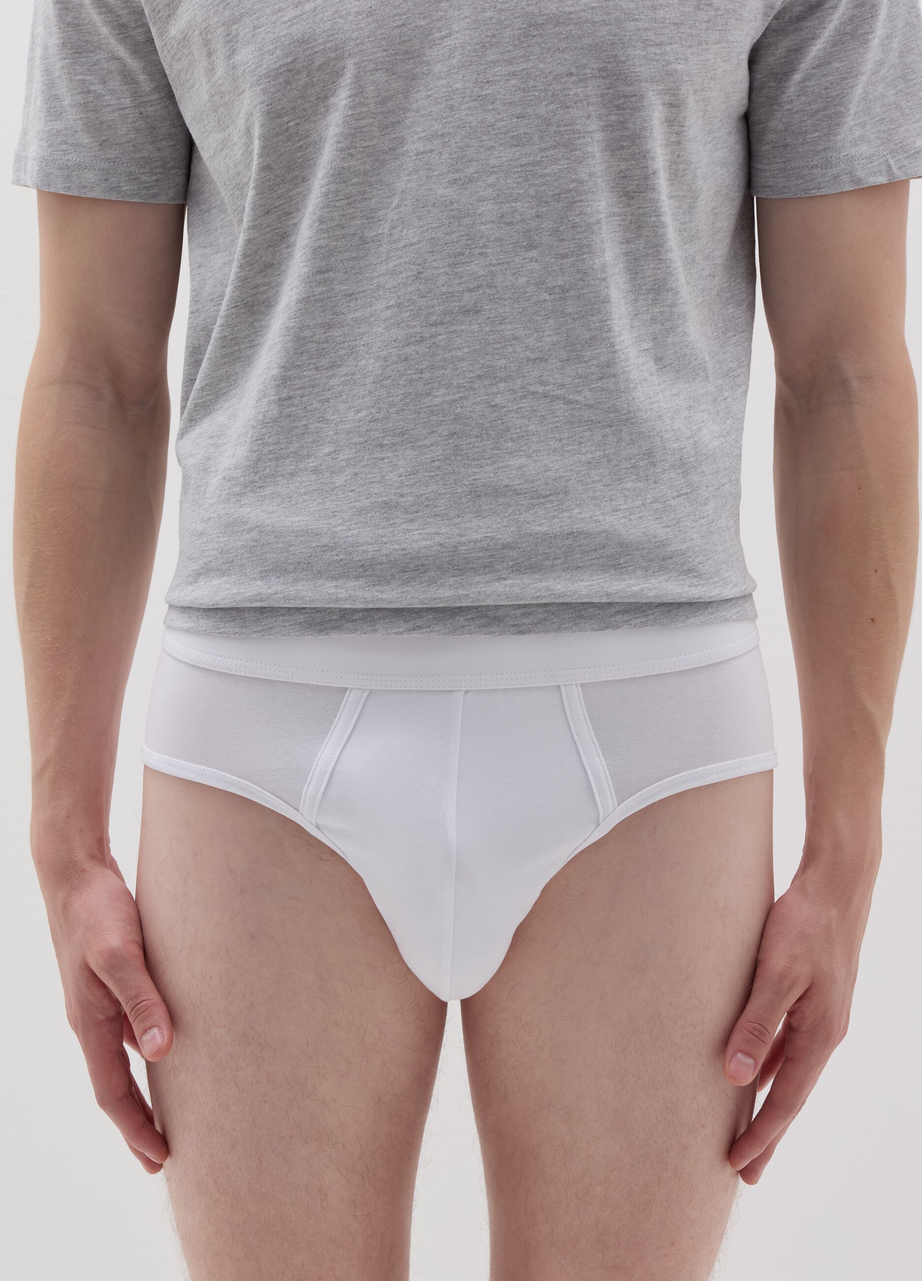 Two-pack briefs in stretch Supima cotton