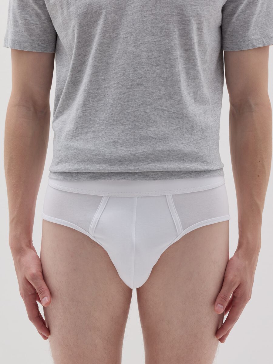 Two-pack briefs in stretch Supima cotton_1