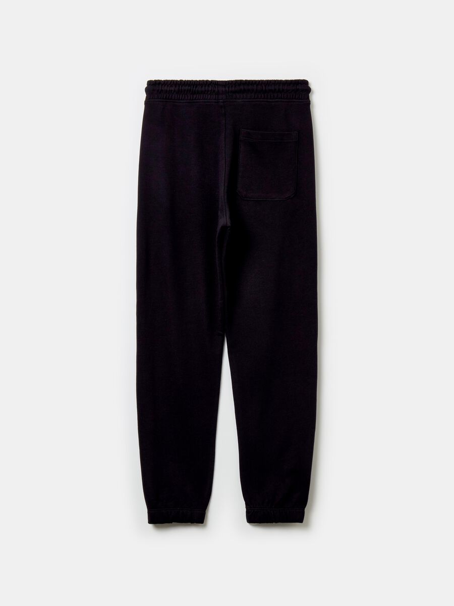 Joggers Essential in cotone bio con coulisse_1