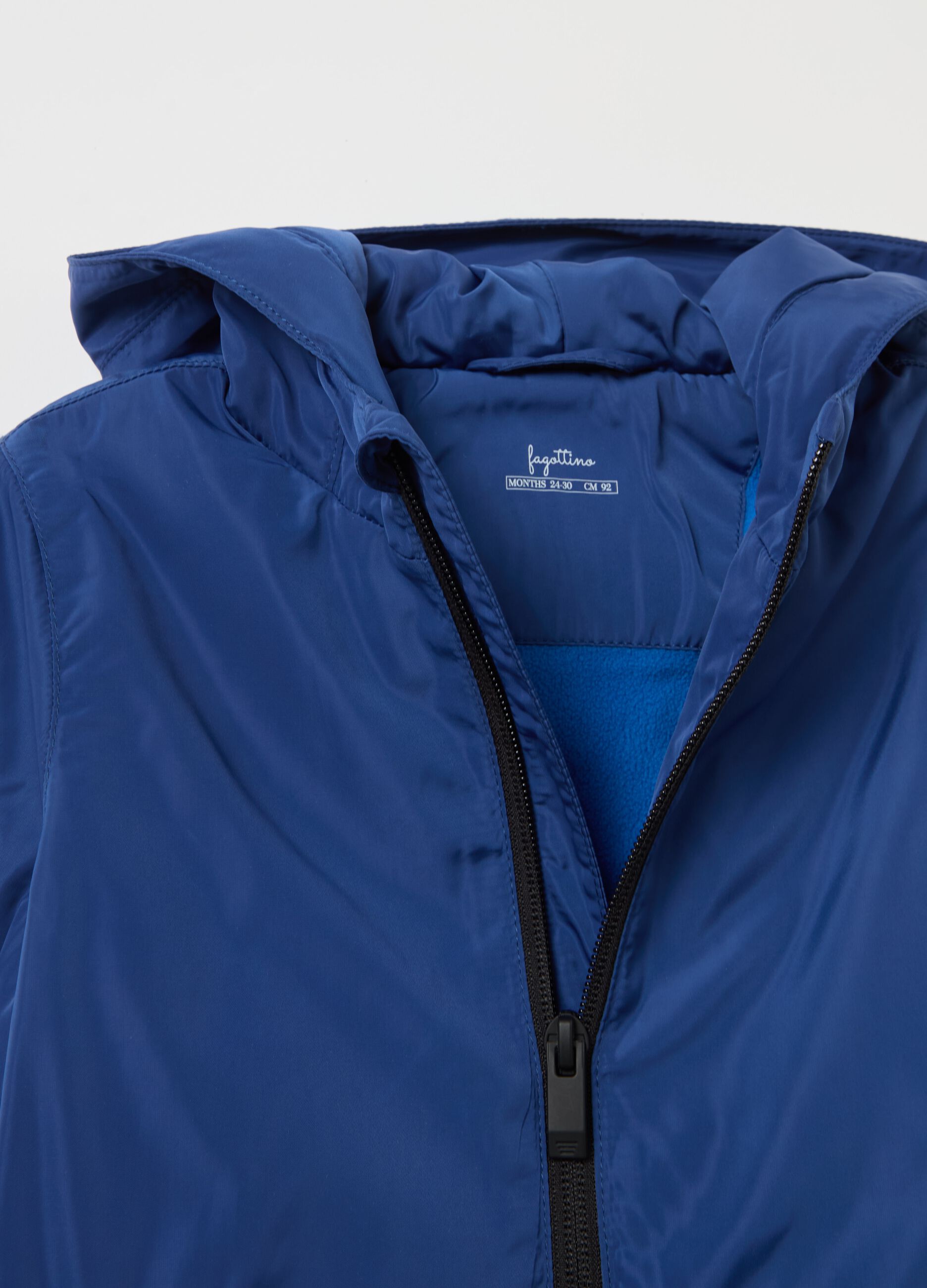 Waterproof jacket with hood