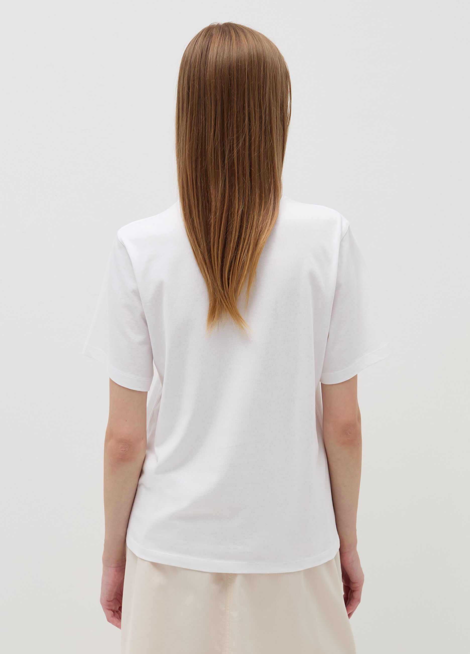 Relaxed-fit T-shirt in cotton