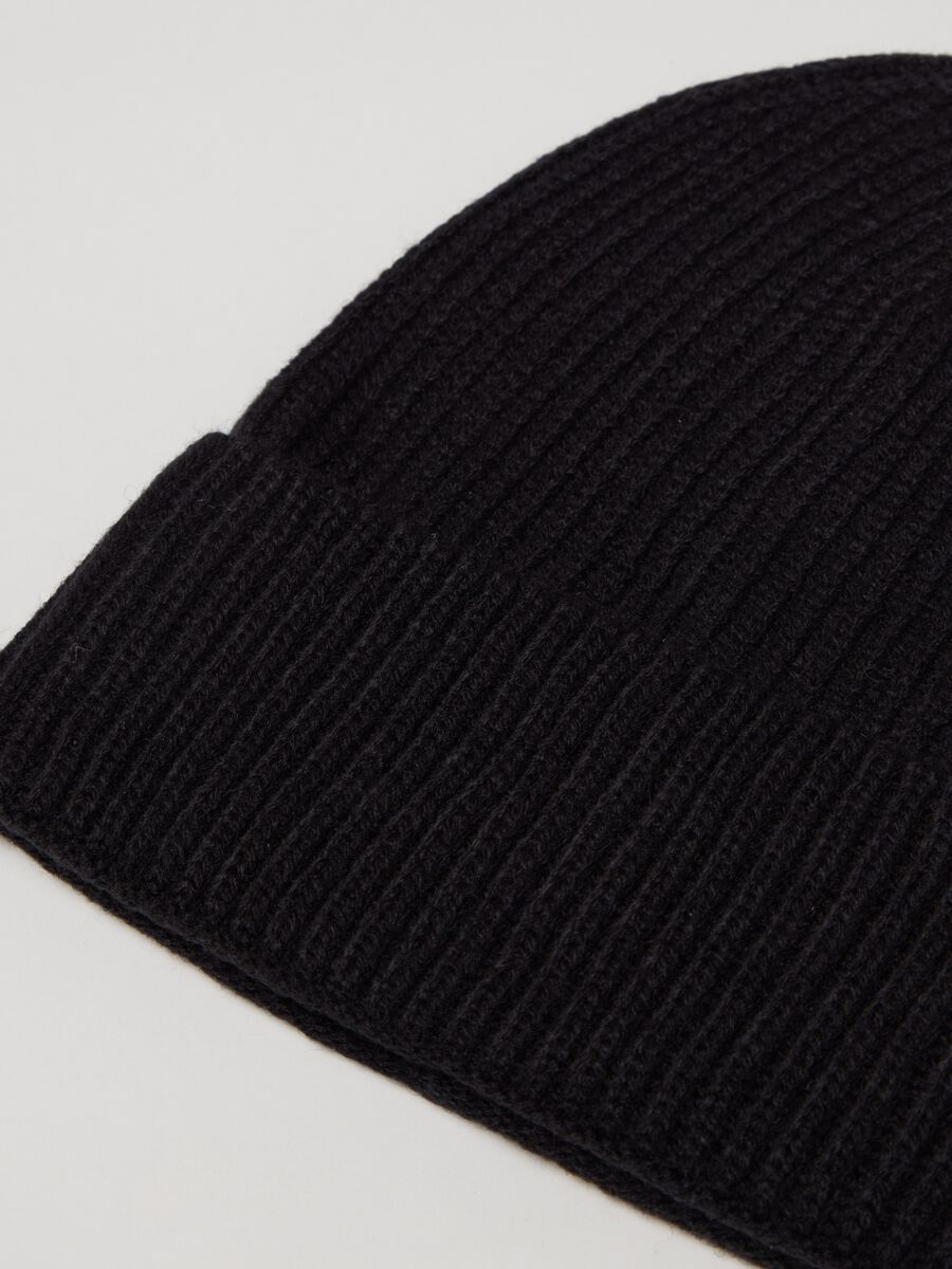 CAPPELLO BERRETTO INVERNALE UOMO EVERLAST POM POM BEANIE NEW YORK BLU NERO  GIALL