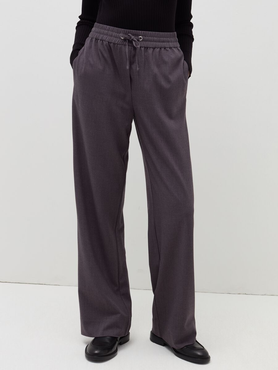 Relaxed-fit trousers with drawstring_1