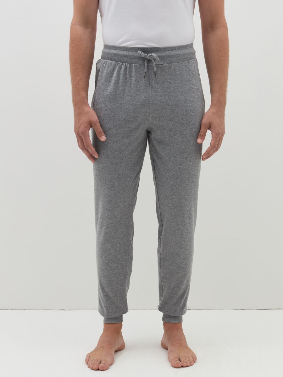 Pyjama trousers with drawstring_1