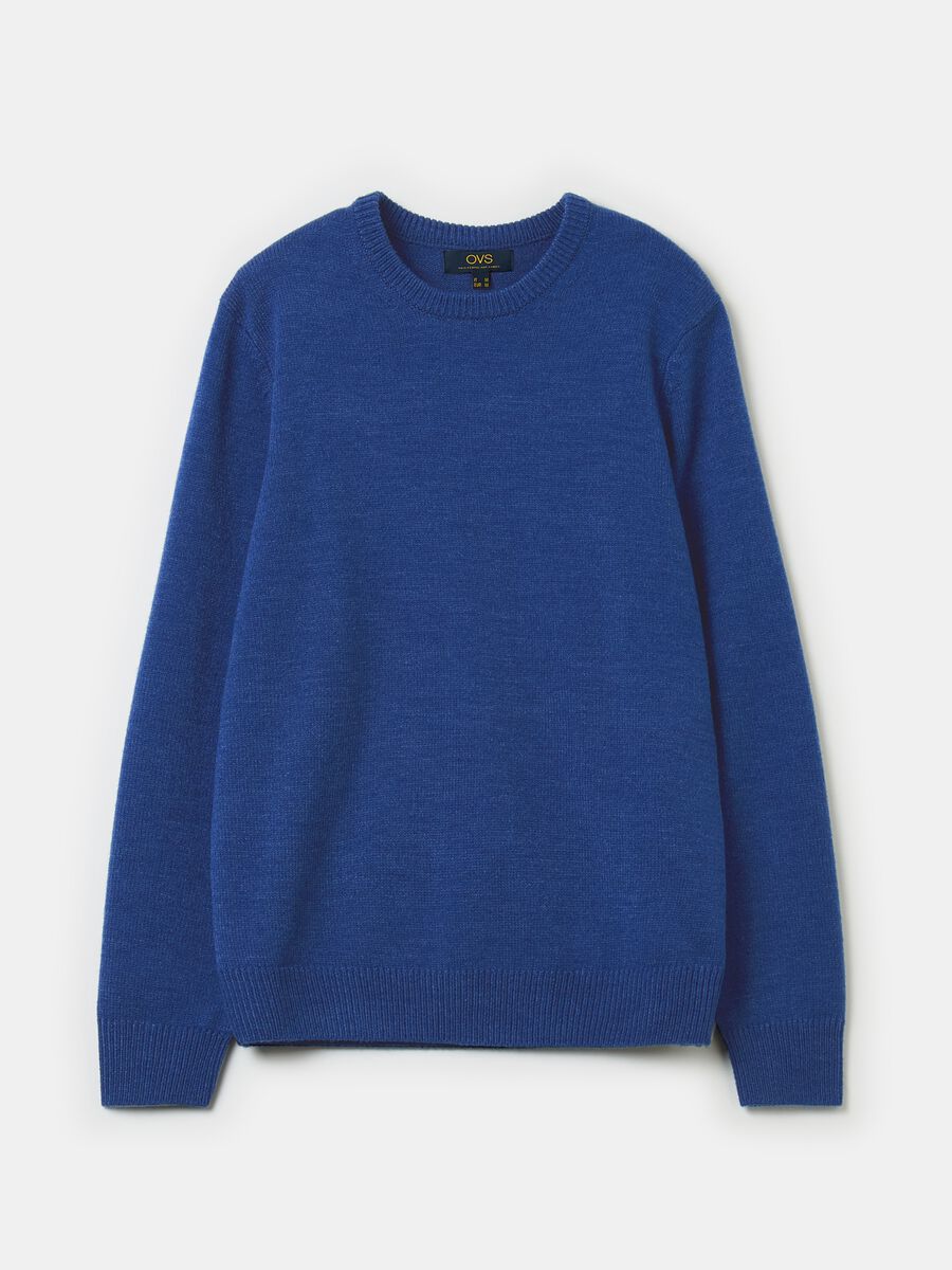 Round neck pullover_4