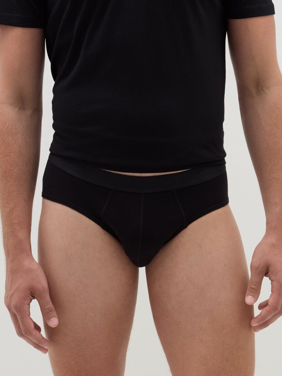 Five-pack briefs with external elastic_1