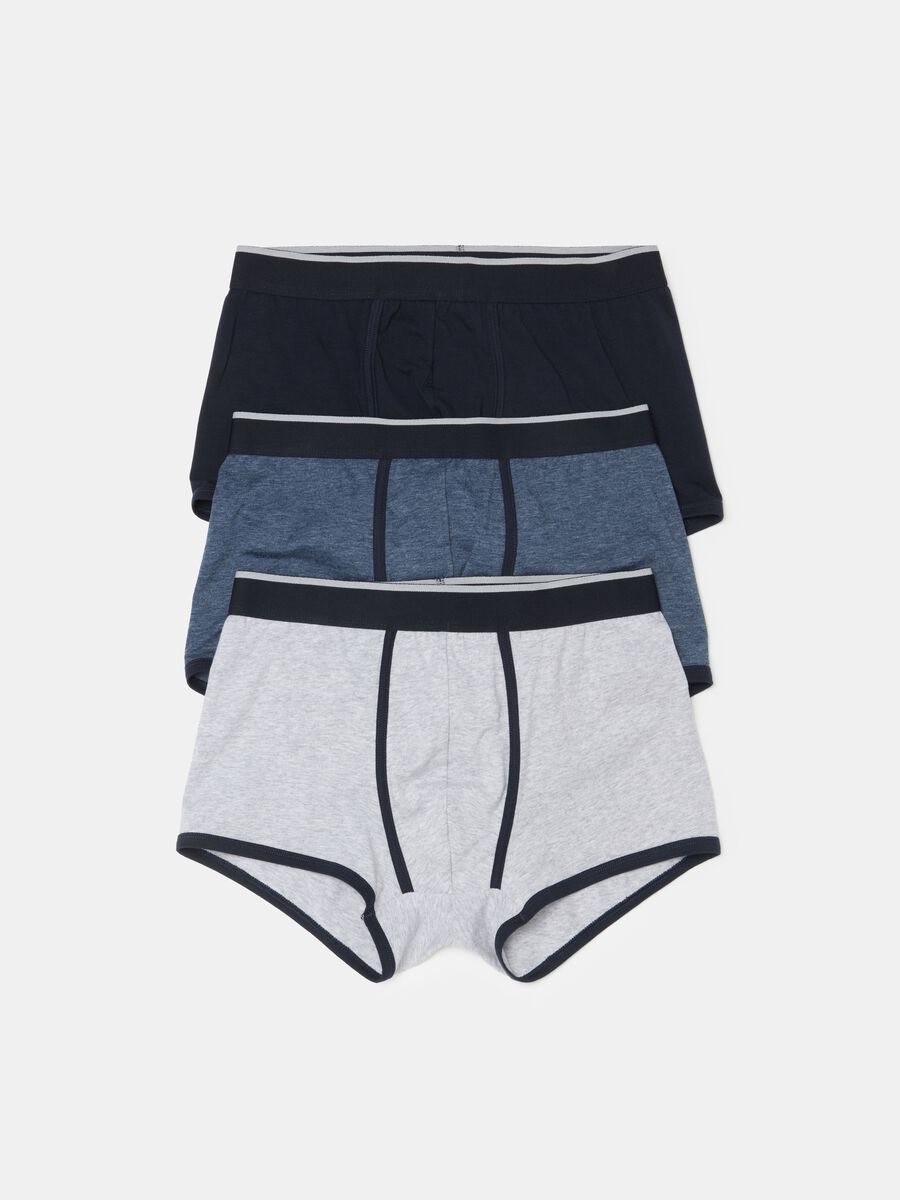 Three-pack boxer shorts with contrasting piping_5