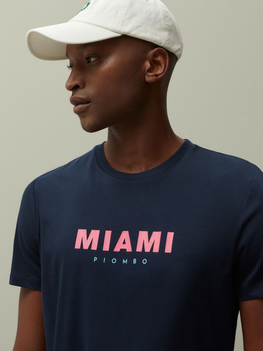 T-shirt unisex con stampa Miami_0