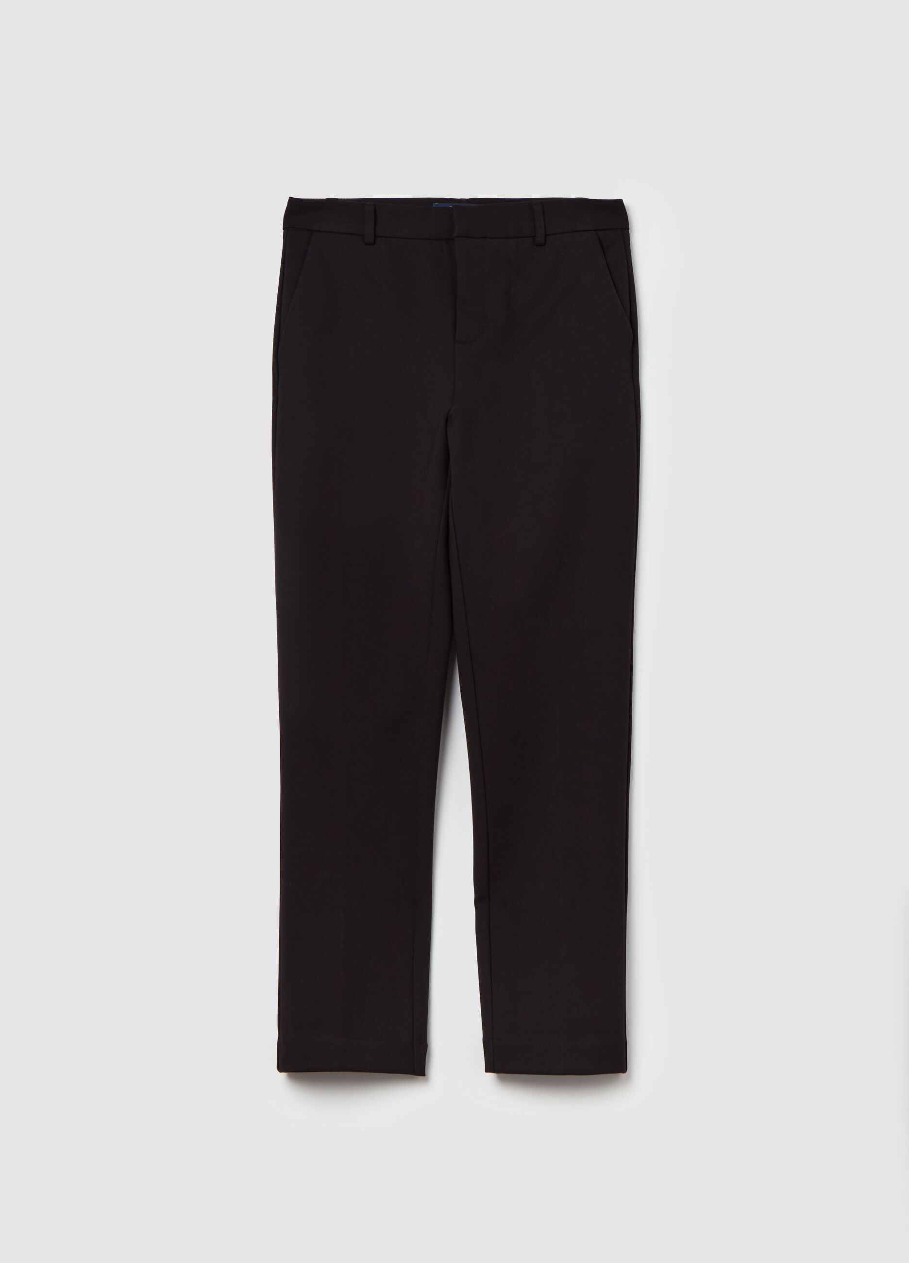 Stretch cigarette trousers