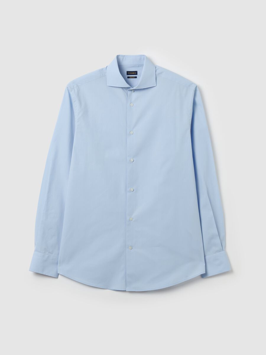 Cotton shirt with regular fit_4