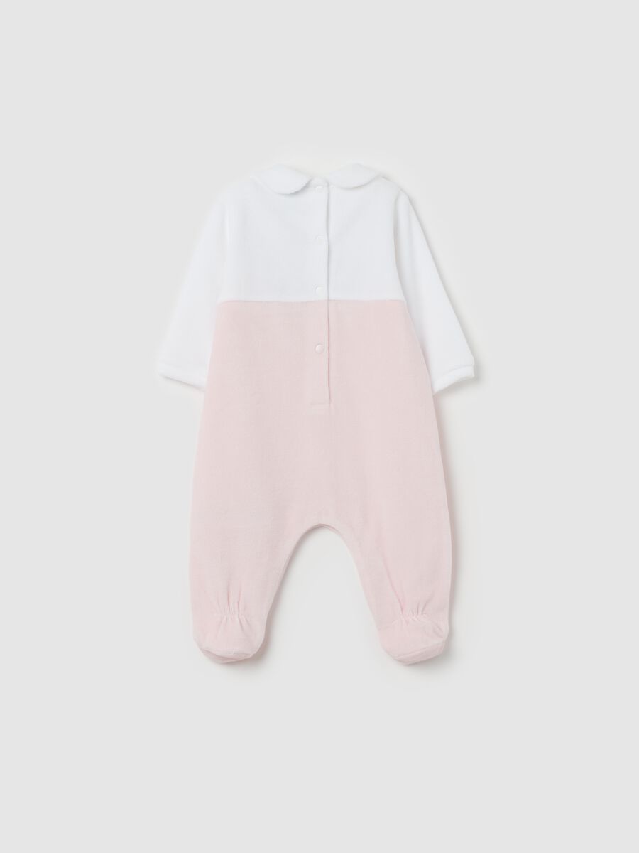 Velour onesie with Marie and Thumper embroidery_1