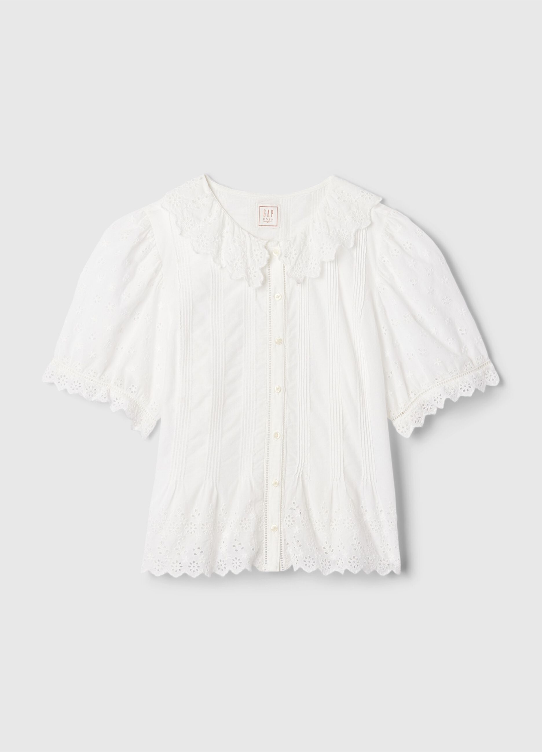 GAP for DÔEN blouse in broderie anglaise