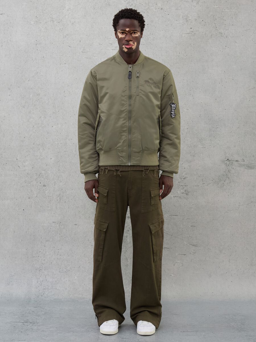 Perfect Bomber Jacket Military Green_4