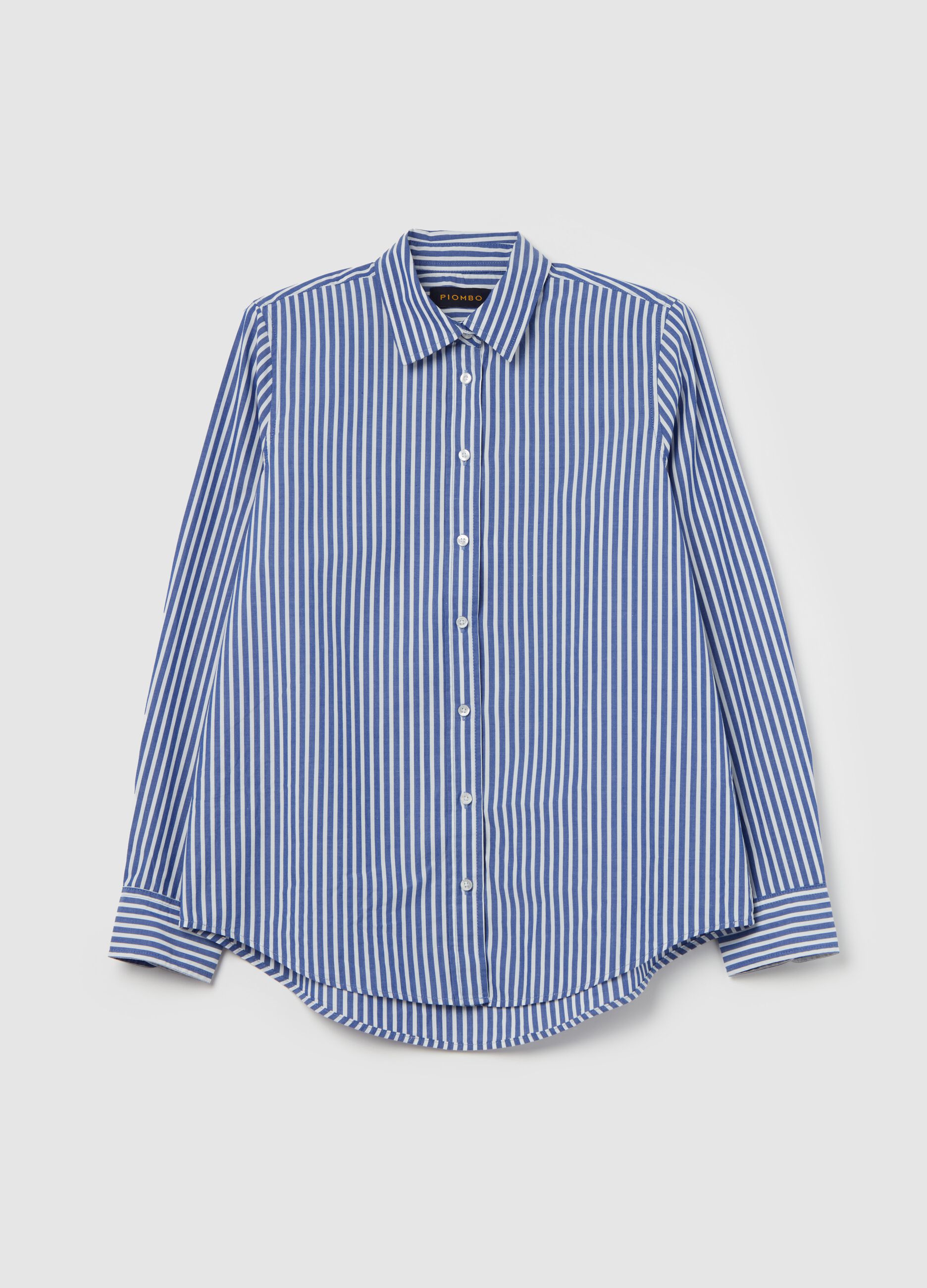 Cotton poplin shirt