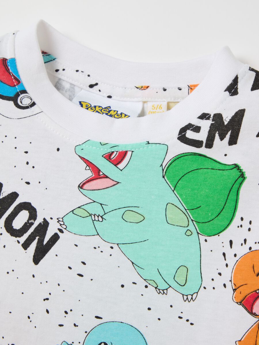 T-shirt in cotone con stampa Pokemon_2