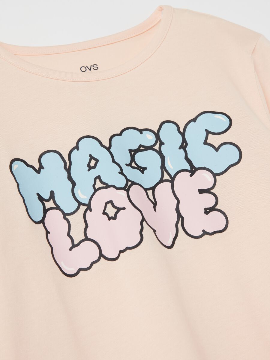 Organic cotton pyjamas with "MAGIC LOVE” print_2