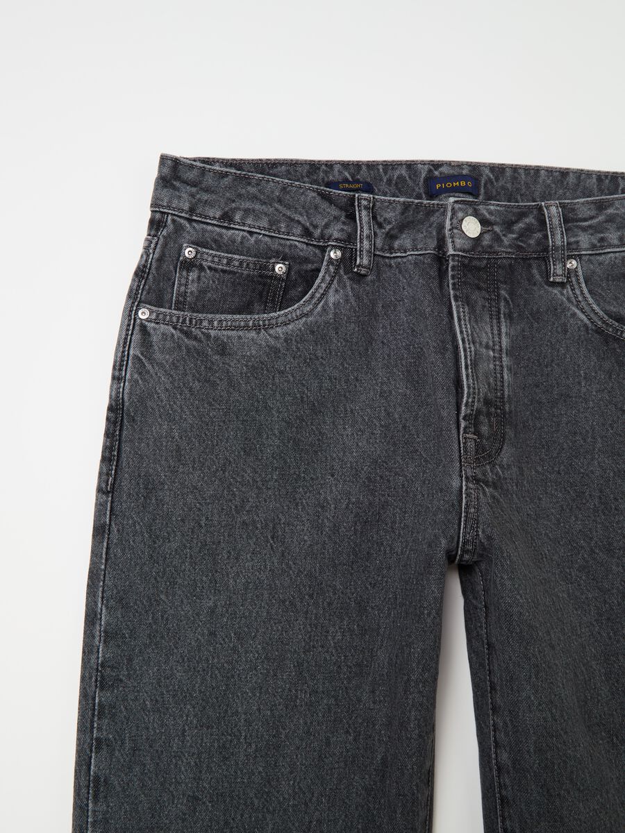 Five-pocket,straight-fit jeans_5