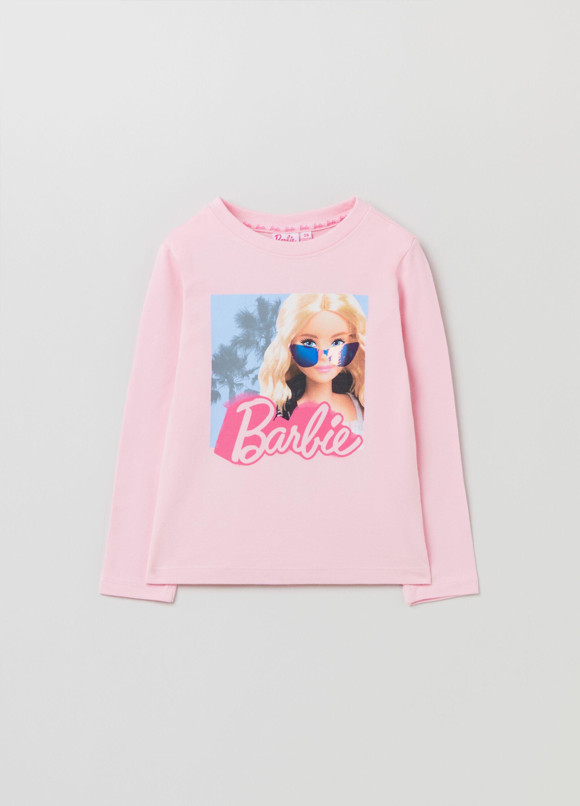 T-shirt a maniche lunghe stampa Barbie™ Rosa OVS KIDS da Bambina
