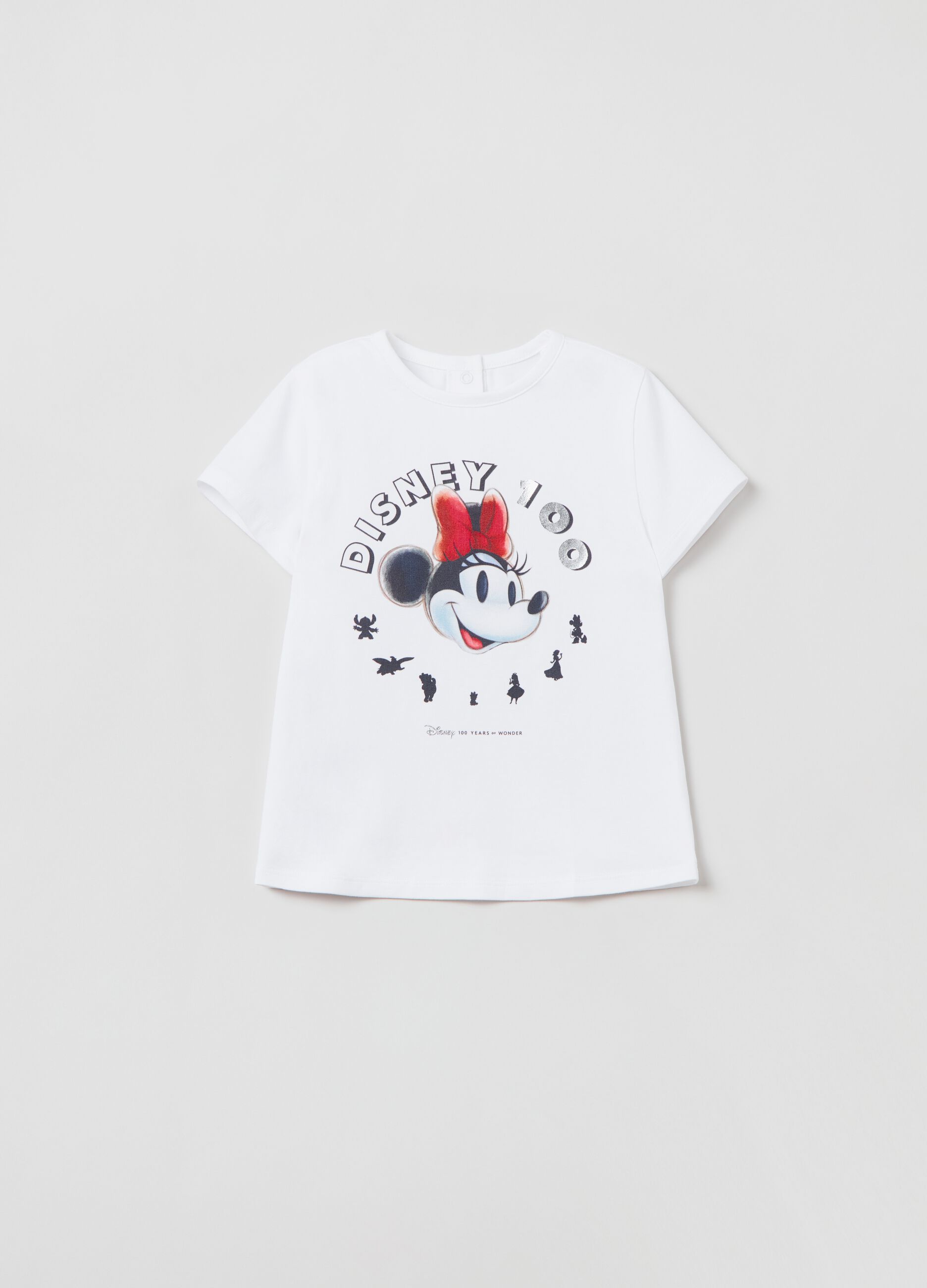 T-shirt with Disney 100th Anniversary print