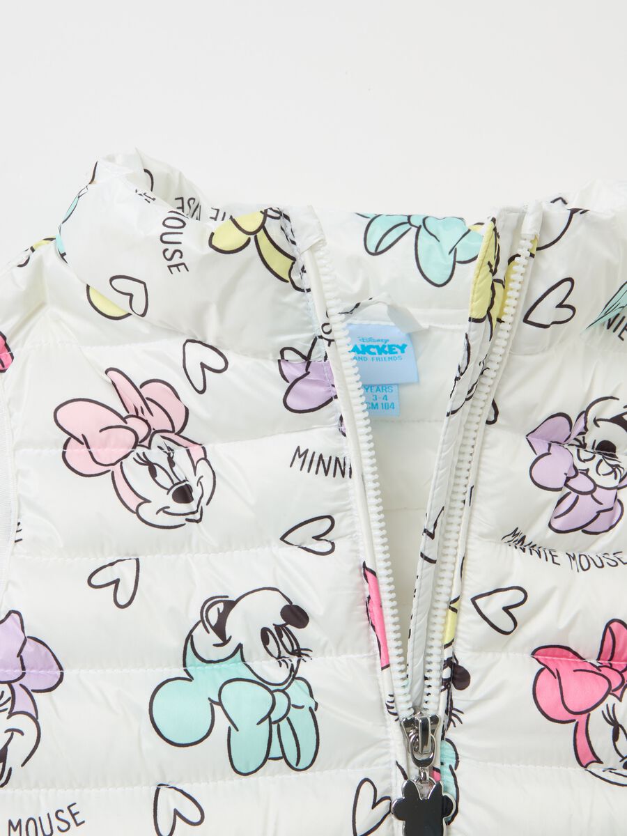 Gilet imbottito con stampa Minnie_2