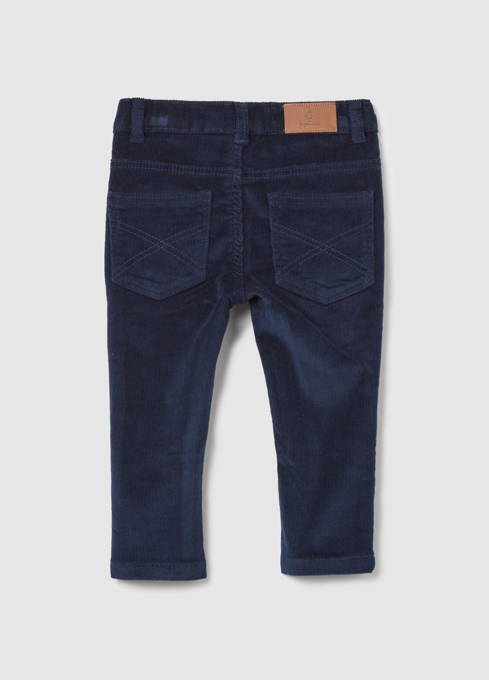 Five-pocket corduroy trousers