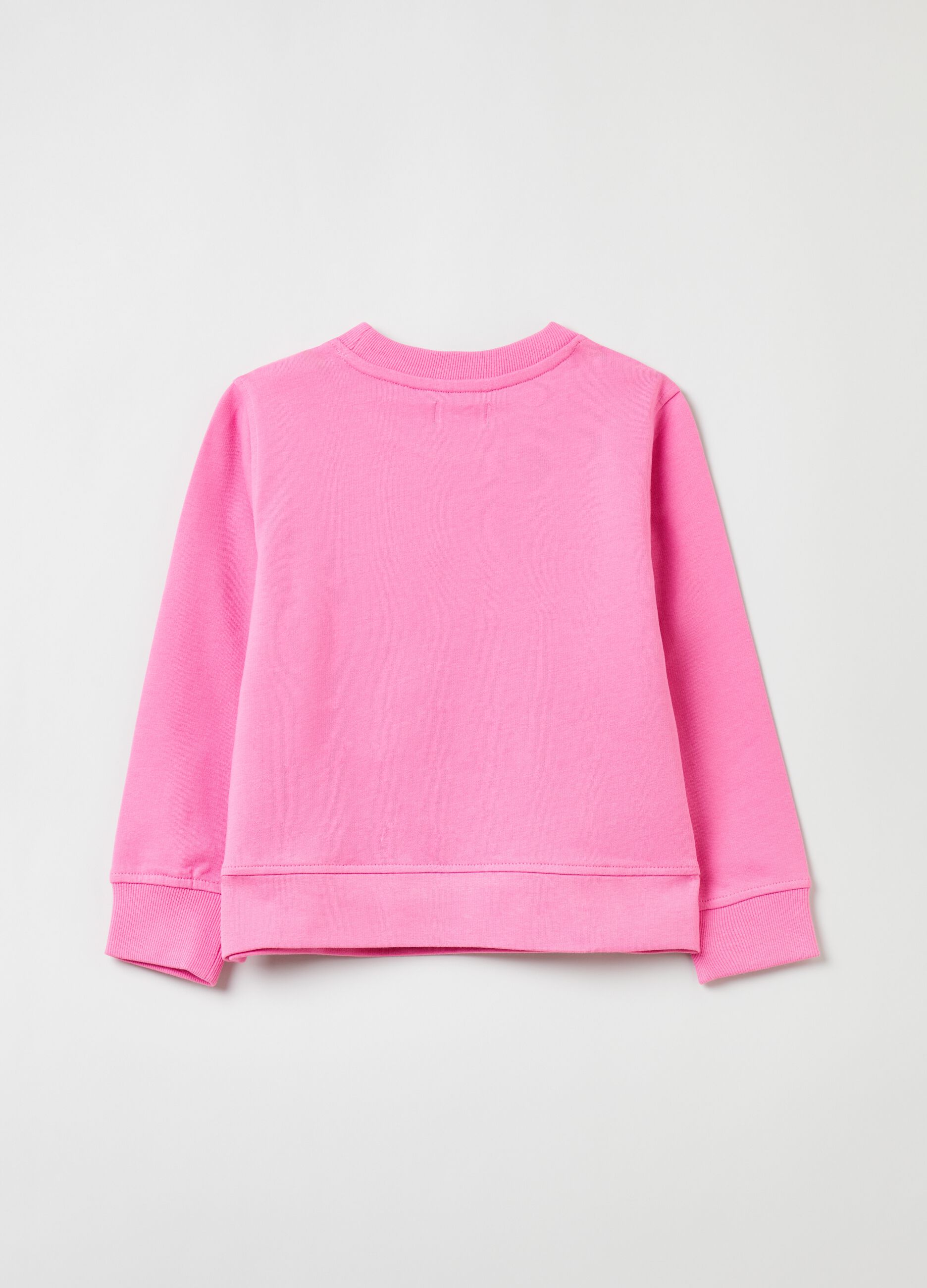 French terry sweatshirt with print