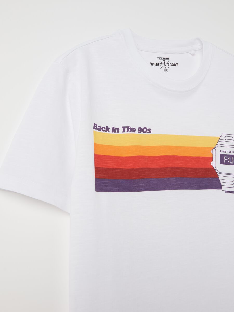 T-shirt with “Back in the 90s” print_1