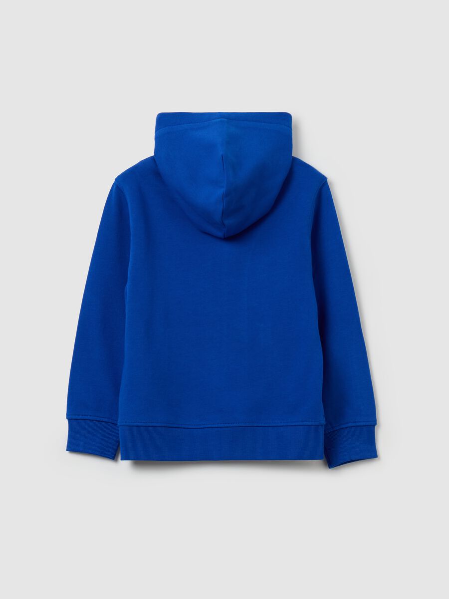 Essential organic cotton full-zip sweatshirt with hood_1