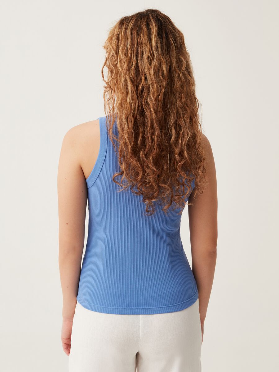 Fitness ribbed tank top_2