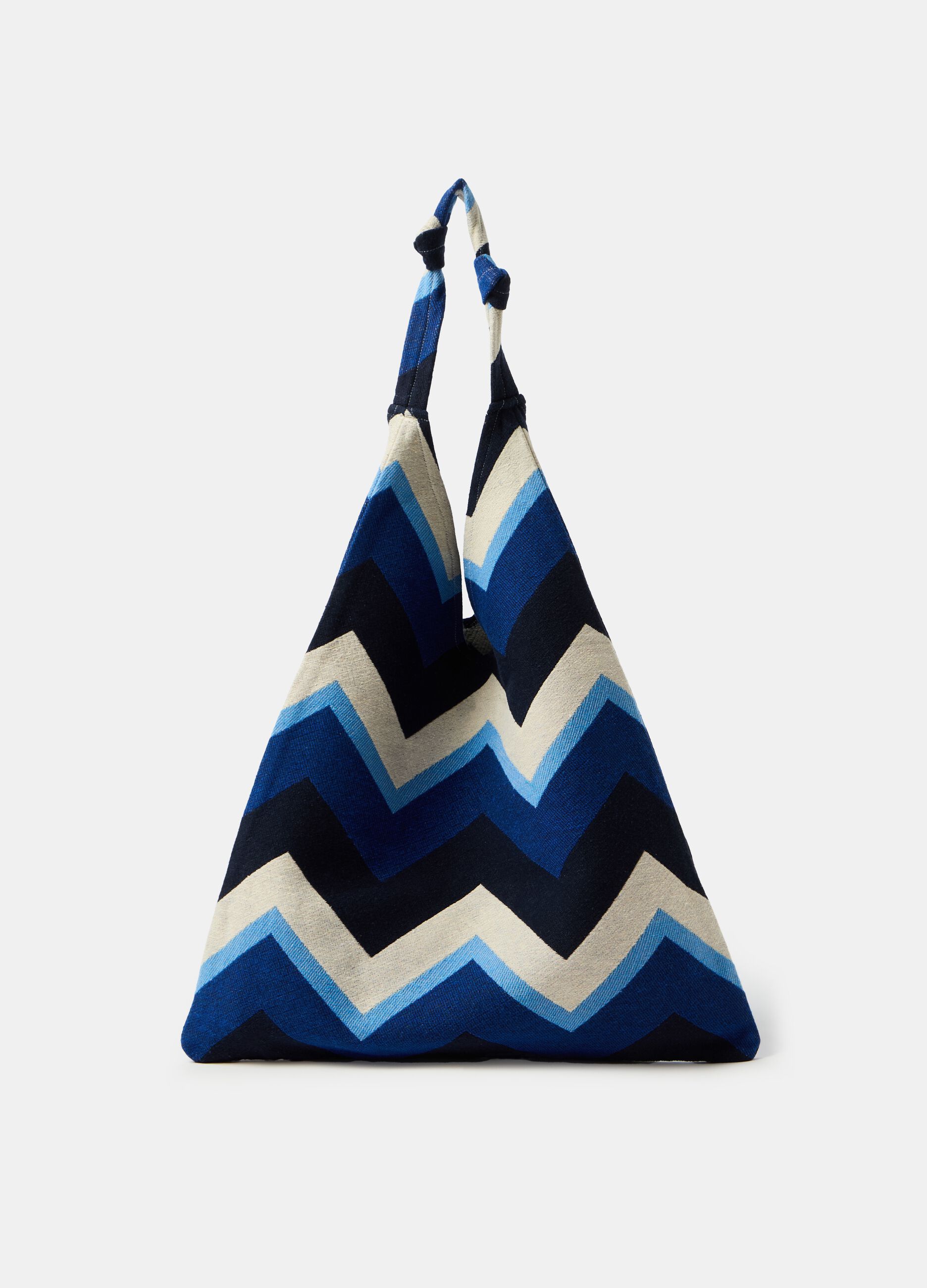 Ovs Borsa hobo con stampa a zigzag