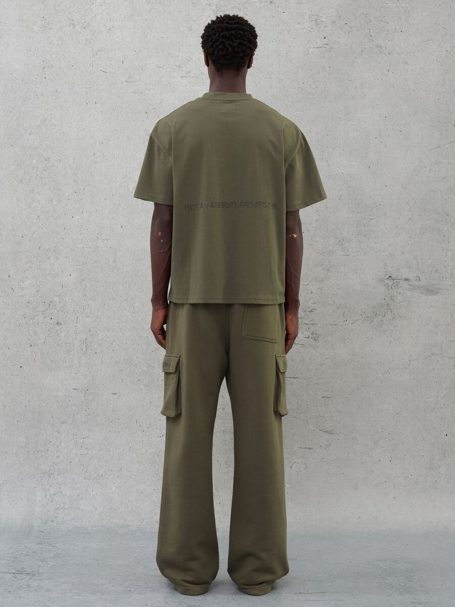 Cargo Sweatpants Military Green_4