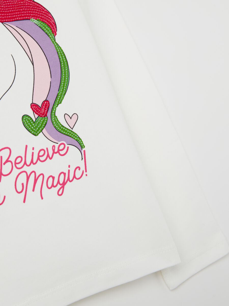 "Believe in Magic” unicorn T-shirt with long sleeves_3