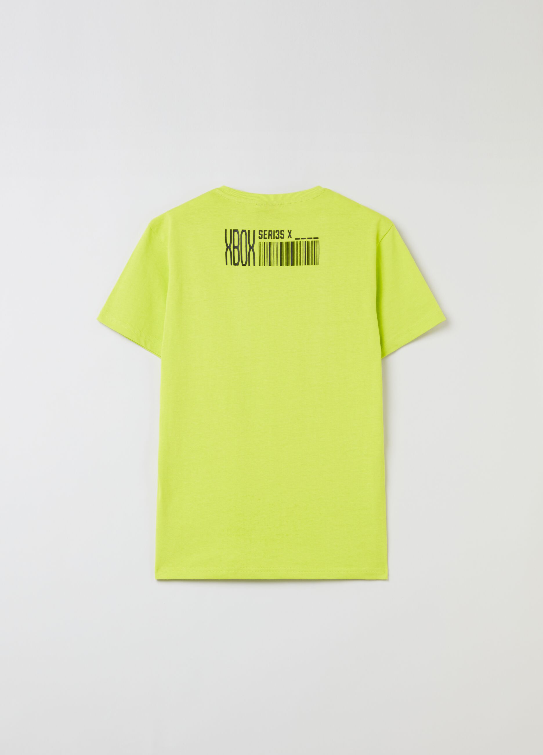 Cotton T-shirt with X-Box Series print