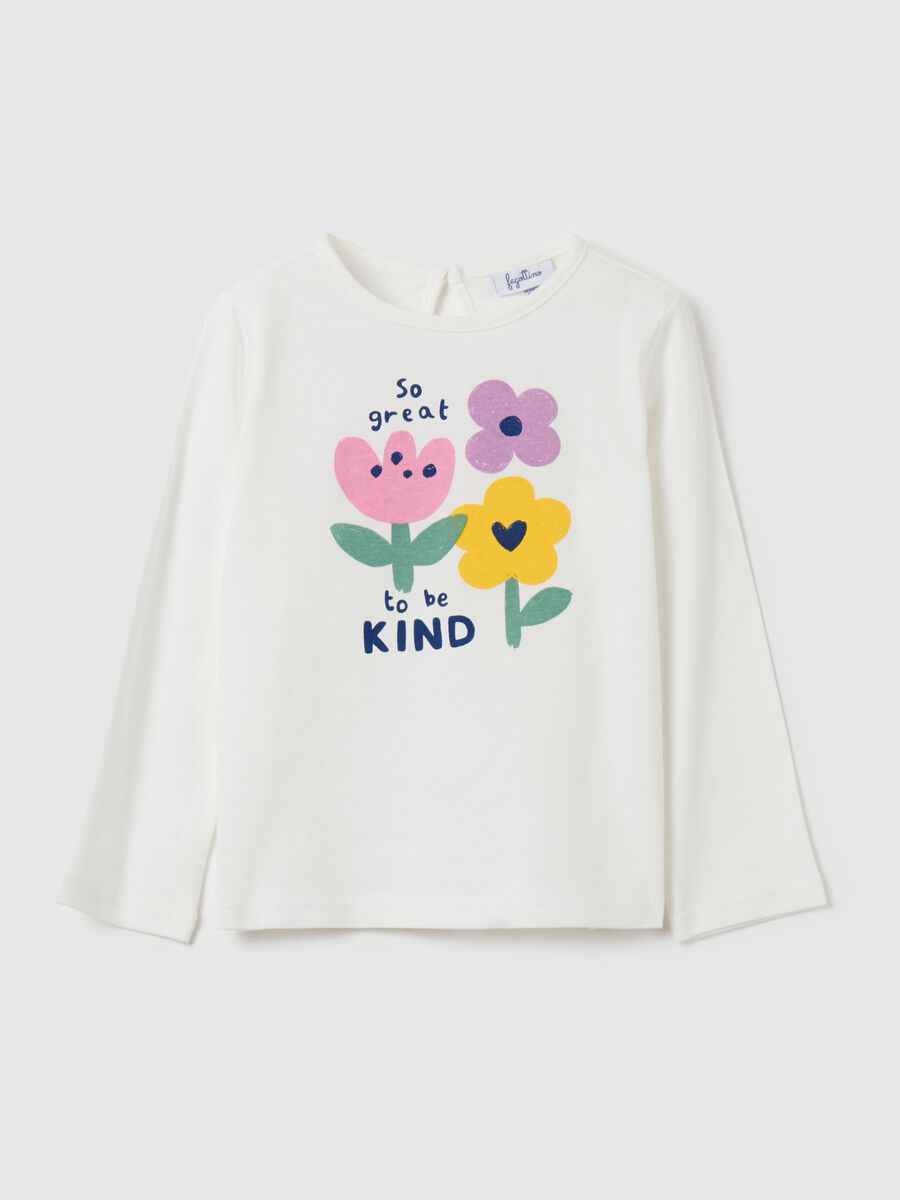 Long-sleeved T-shirt with print_0