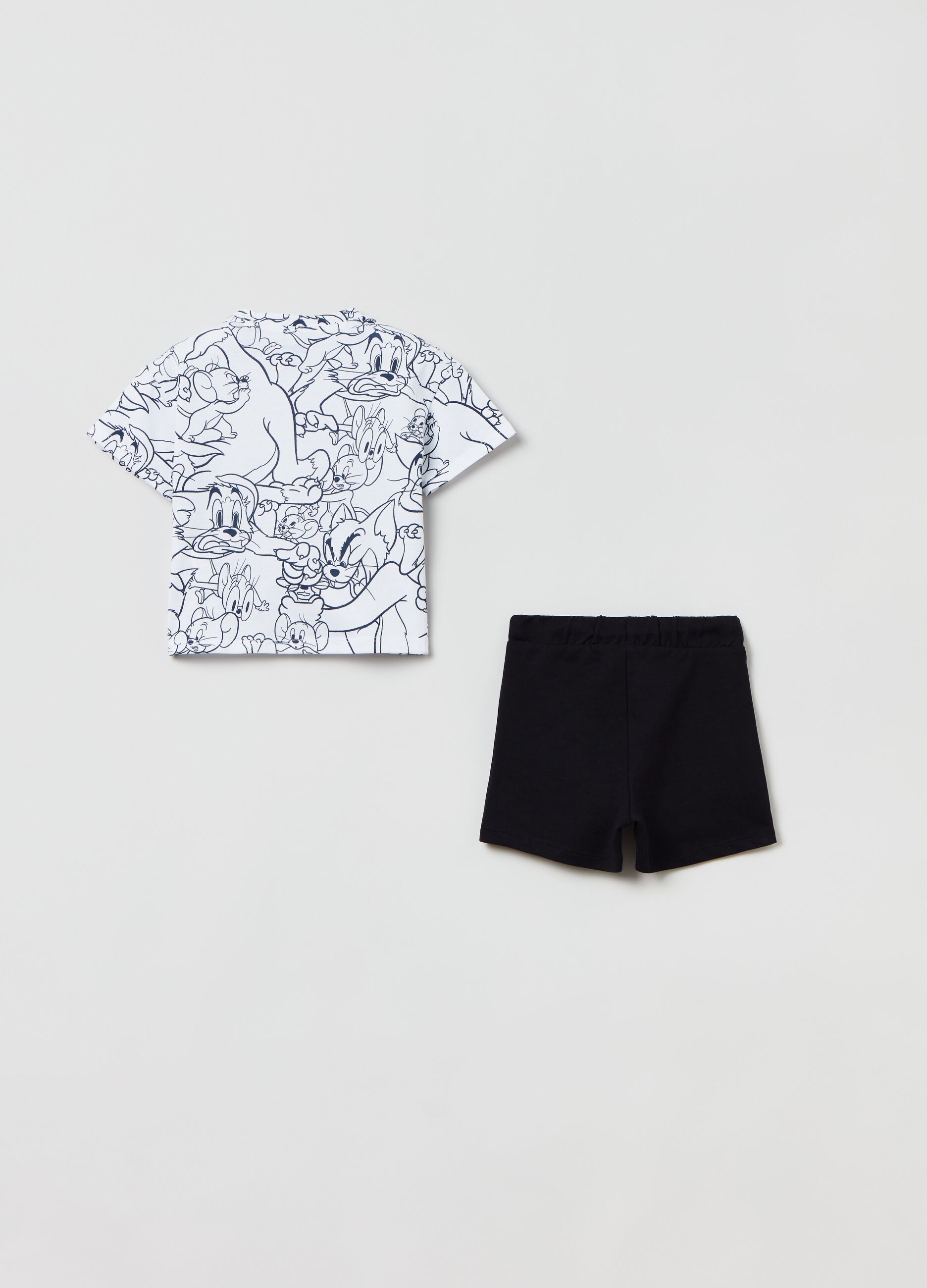 Jogging set with Looney Tunes Tom & Jerry print