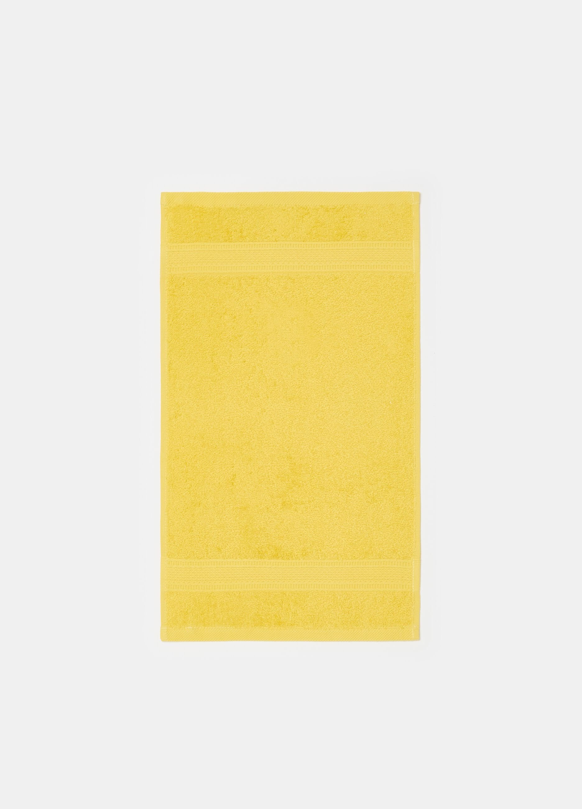 Solid colour guest towel