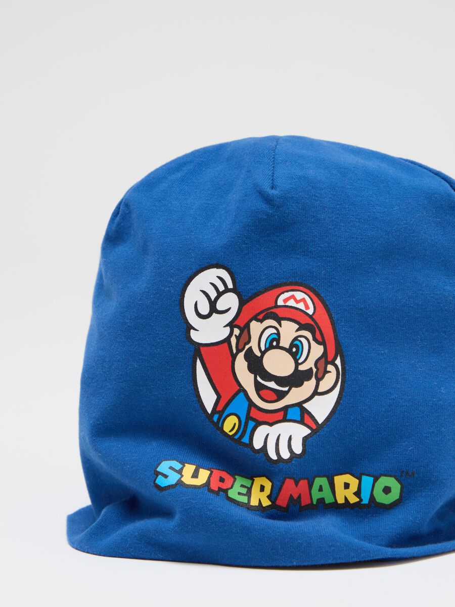 Berretto in cotone bio stampa Super Mario™_2