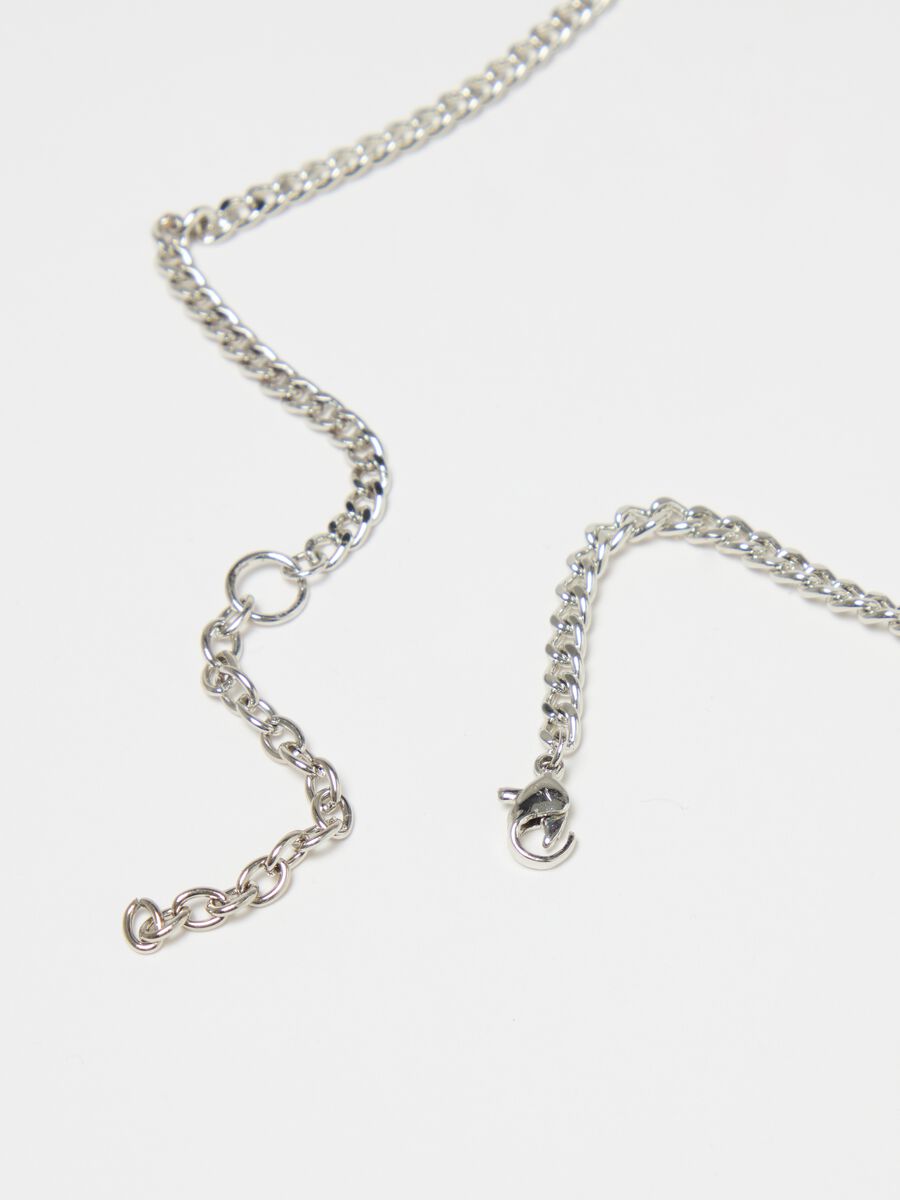 Chain necklace with spirals_2