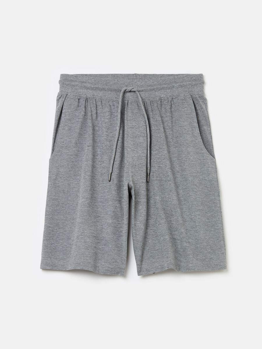 Pyjama shorts with drawstring_4