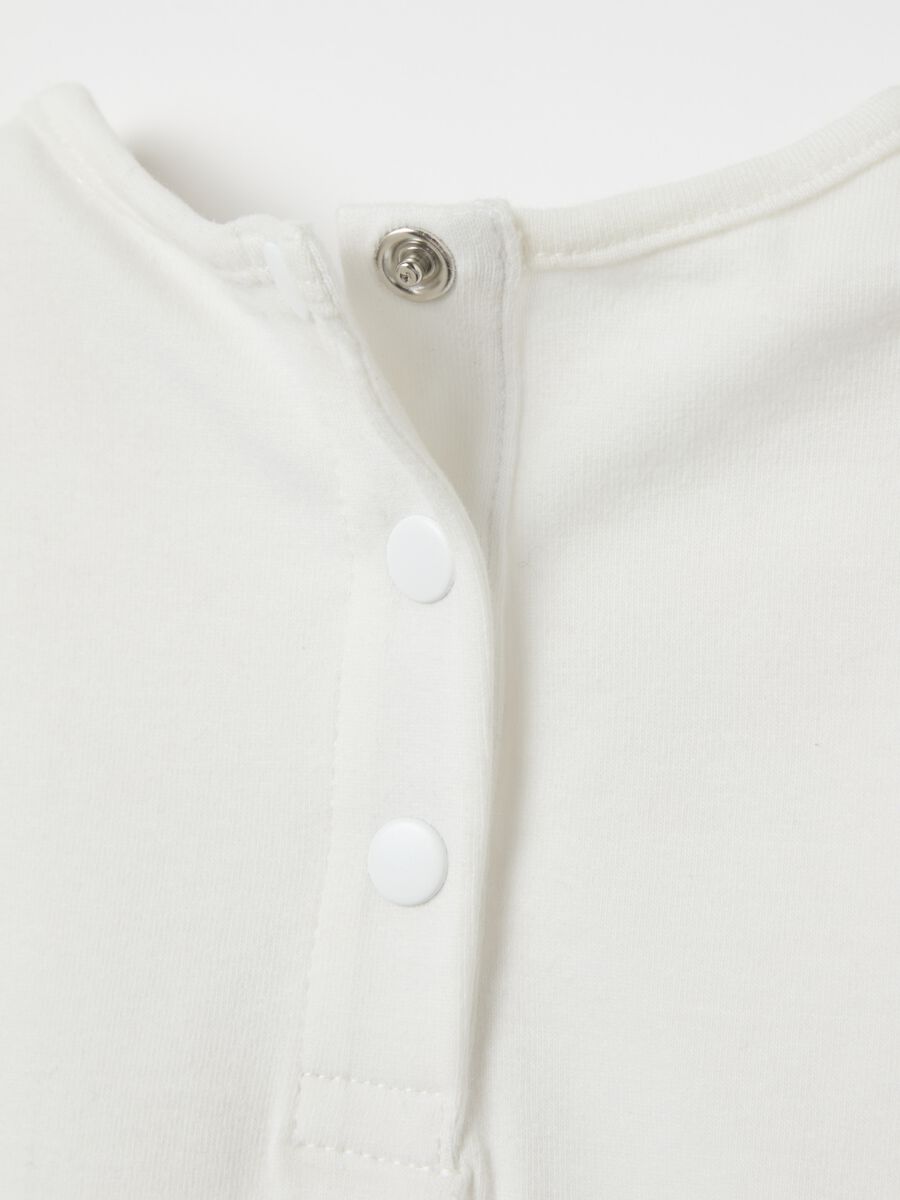 Organic cotton T-shirt with bow patch_3